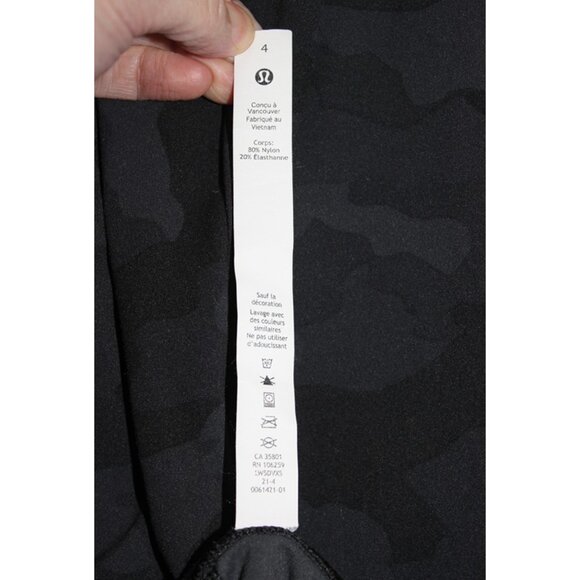 LULULEMON Align High-Rise Pant with Pockets in Heritage Camo Deep Coal Multi (4) - Picture 4 of 8